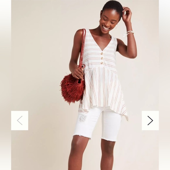 Anthropologie Maeve Alayna Tunic Tank Top - Picture 2 of 12